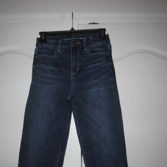 AMERICAN EAGLE Next Level Stretch Curvy High-Rise Jegging Size 2 Long - Picture 2 of 7